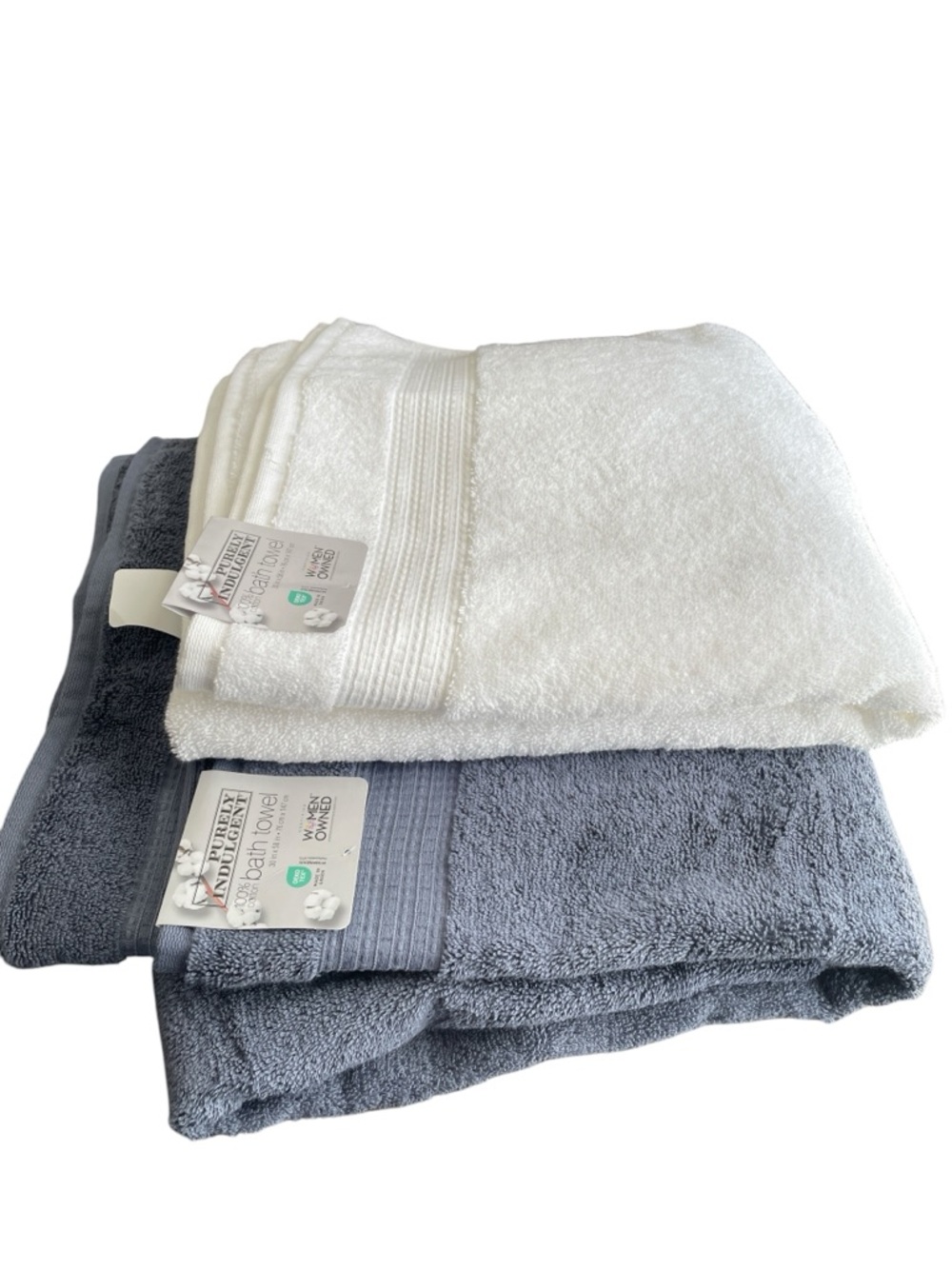 Purely Indulgent - 2 Pack Luxury Bath Towel Set